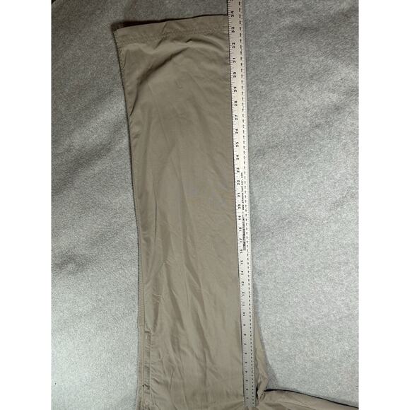 REI Co-Op Pants Men W34 L34 Nylon Hiking Fishing Breathable Water Resist Beige - Picture 6 of 15